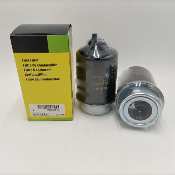 Filtro de combustível diesel de tamanho normal RE62419 com papel de filtro