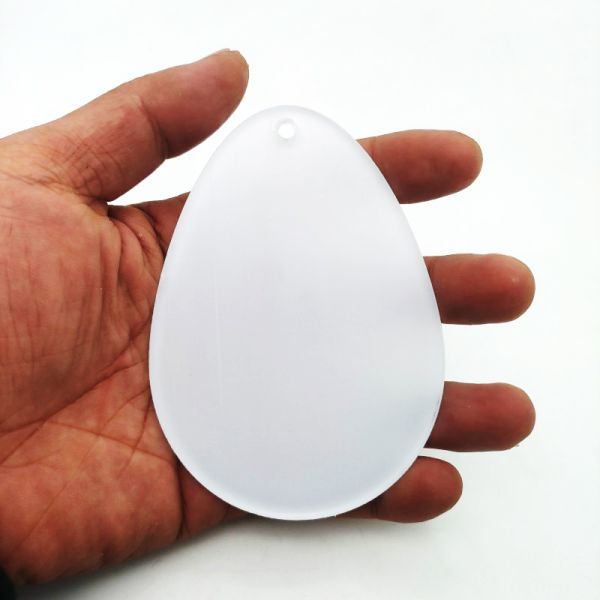 Sublimation Acrylic Pendant Easter Bunny Egg Single Sided DIY