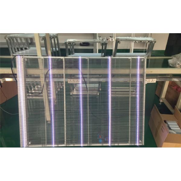 Transparent HD Indoor Advertising LED Display Wall 1000*500*80mm