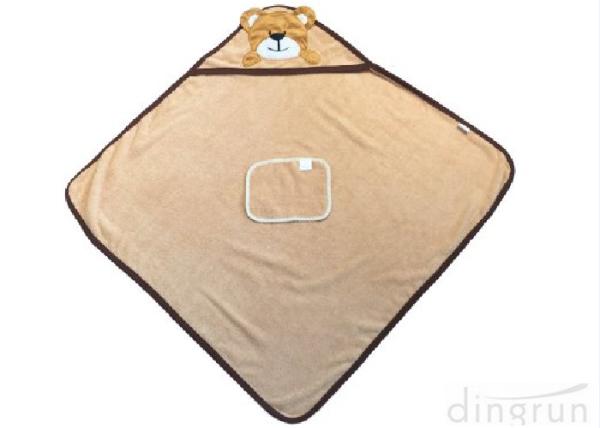 OEM Accepted Baby Hooded Towels For Toddlers Various Designs 75*75cm