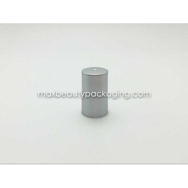 N1003 nail polish cap nail polish packaging plastic cap UV silver coating finish plastic cap and flat brush