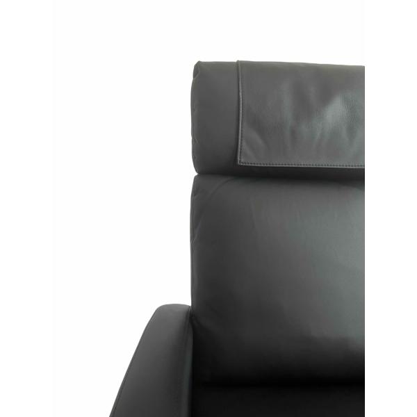 Recliner Chair PU Leather Recliner Sofa Home Theater Seating with Lumbar Support