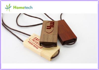 Commande en bois verte d'instantané de Hotsale USB de promotion avec votre propre logo