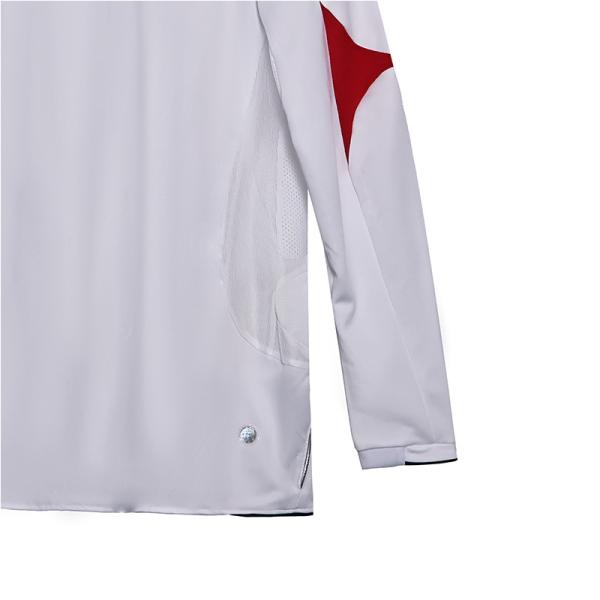 England 2006 Retro Long Sleeve Home Fan Edition Jersey Pays Tribute to the Three Lions Golden Generation