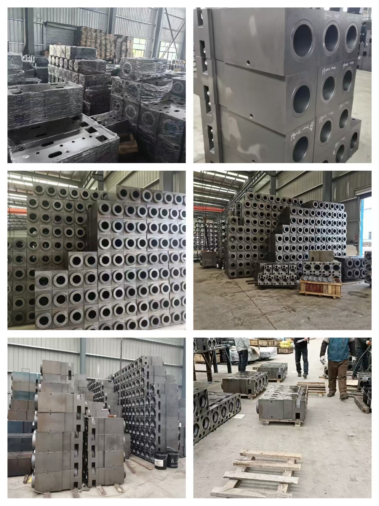 Soosan SB121 Hydraulic Breaker Cylinder Block OEM 20CrMo Middle Hammer Cylinder