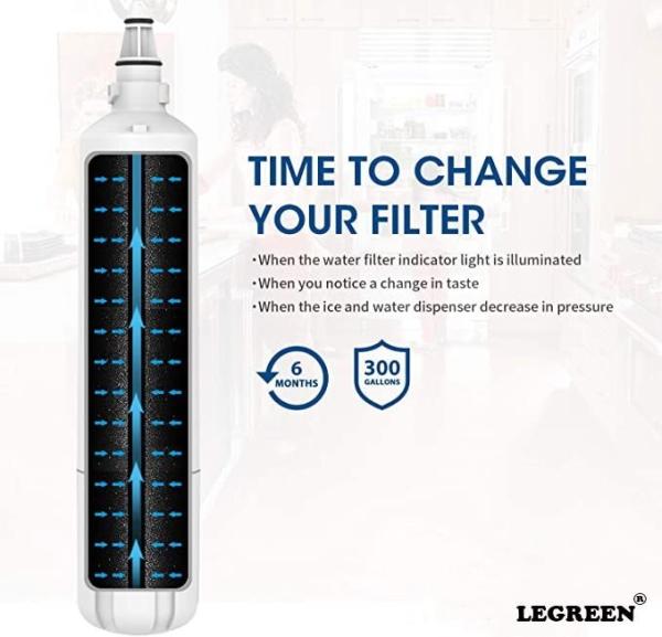 Substituição doméstica de filtros de água frigorífica de carbono ativado SUB-ZER 4204490