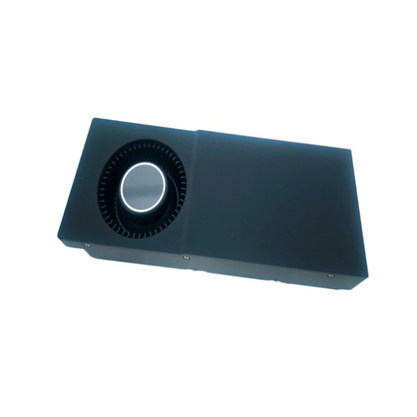 OEM Custom Gigabyte RTX 4090 Side-Blow Turbo GPU Cooler, Industrial Grade Blower Heatsink for Multi-GPU Server & Data Center
