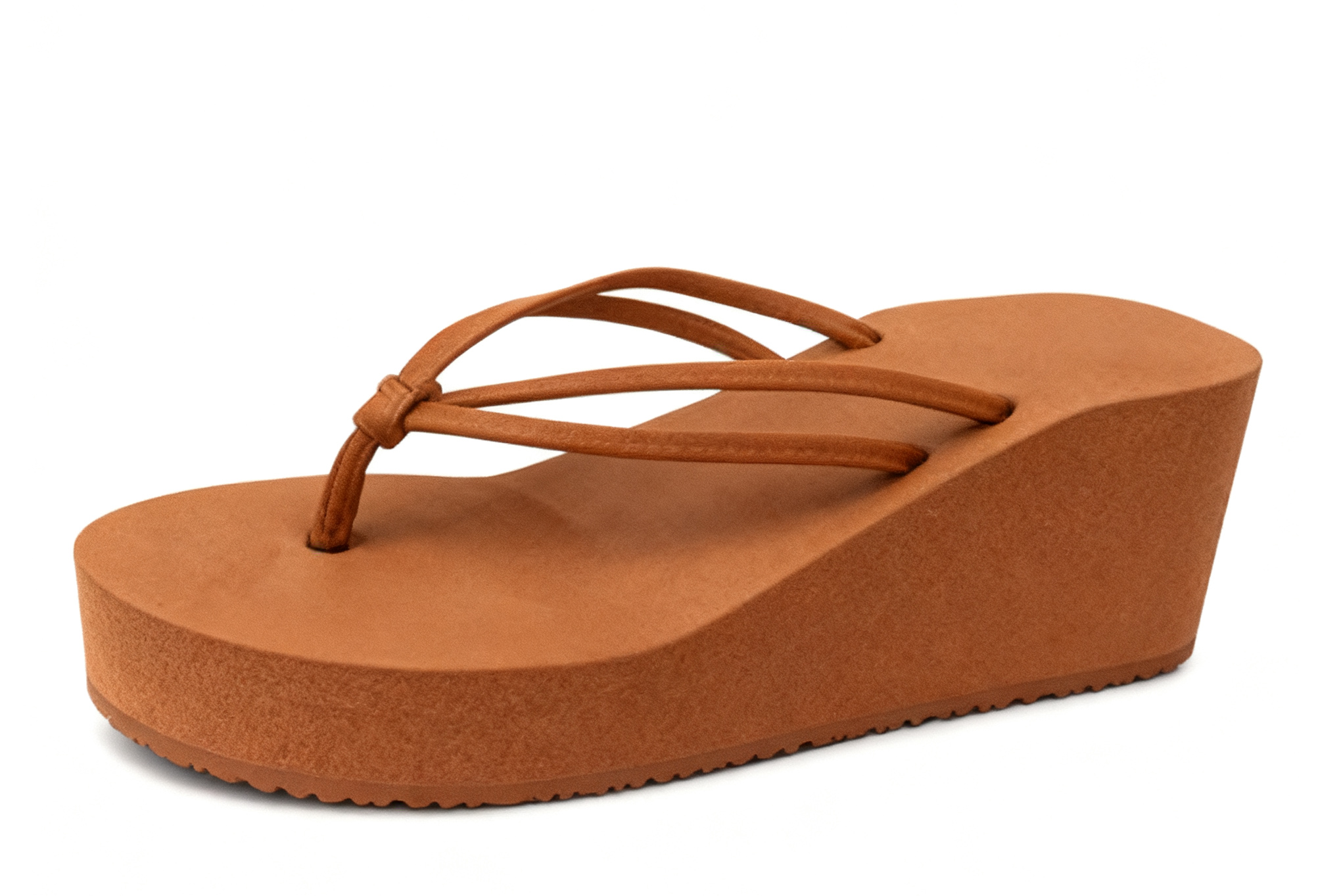 PVC EVA Matériaux Femmes Fitflop Wedge Sandals Plateforme Sandals de plage en gros