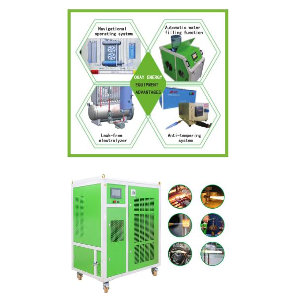 Сверхмощный генератор сухого элемента HHO Electrolyzer 5500L/H воды для боилера