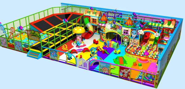 candy theme kids play zone， indoor activities for kids， playground equipment manufacturers