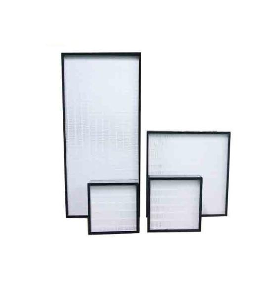 Pharmaceutical UL Cleanroom HEPA Filter Mini Pleated Gel Seal Media