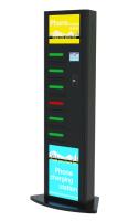 Stations de charge à distance de téléphone portable, la publicité de restaurant de machine de remplissage de téléphone