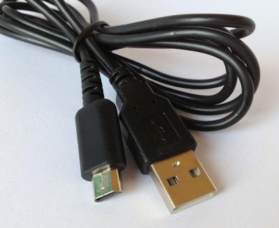 USB - o cabo da carga de NDSL para Nintendo DS Lite DSL apoia a tomada & o jogo