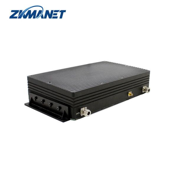 4W 4-Channel 1.5km Video Data Transmitter With AES Encryption For Loader Excavator UGV Robot