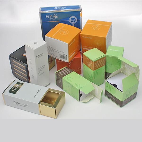 Laminating Embossing Luxury Cosmetic Packaging Boxes Chipboard Medicine Packaging Boxes