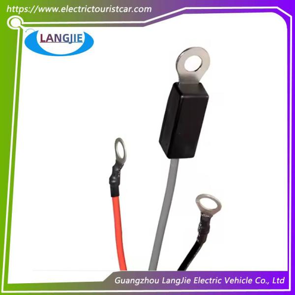 Ezgo Nuevo coche de patrulla Carro de golf Conector de carga negro