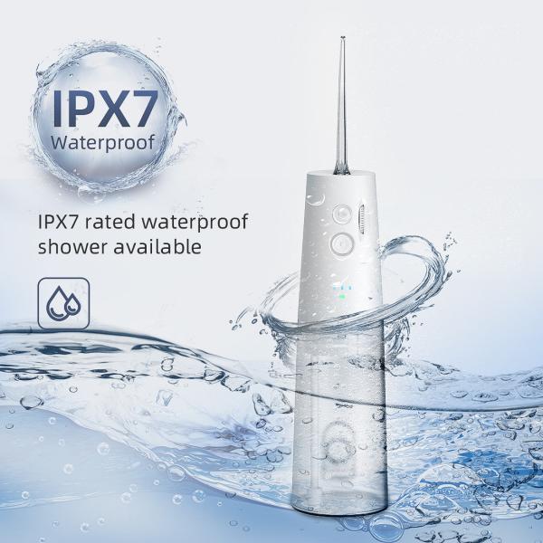 Уборщик 3 зубов Irrigator 2000mAh режимов портативный зубоврачебный устный водоструйный