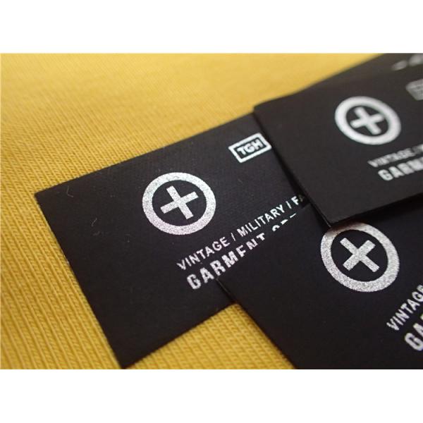 0.5mm Thickness Heat Transfer Clothing Tags Printed Silver Reflective Logo On Soft TPU