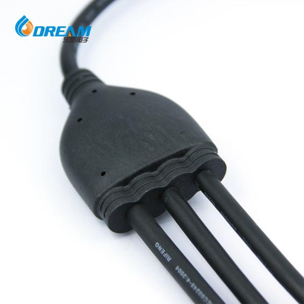 CABEL Y Série Y Conector HARNESS EXTENSION CABLE DIY Conector elétrico masculino feminino