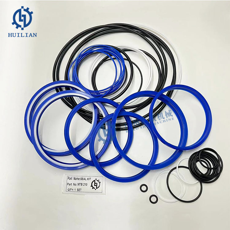 MSB MTB MT10 MT15 MT20 MT25 MT30 MT36 MT40 MT45 MT65 Hydraulic Breaker Spare Parts Chisel Bush Seal Kit Through Bolt Cylinder