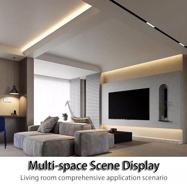 Низкое напряжение 24V светодиодный световой полосы полный спектр защиты глаз флагманский No Flicker 600 штук / рулон