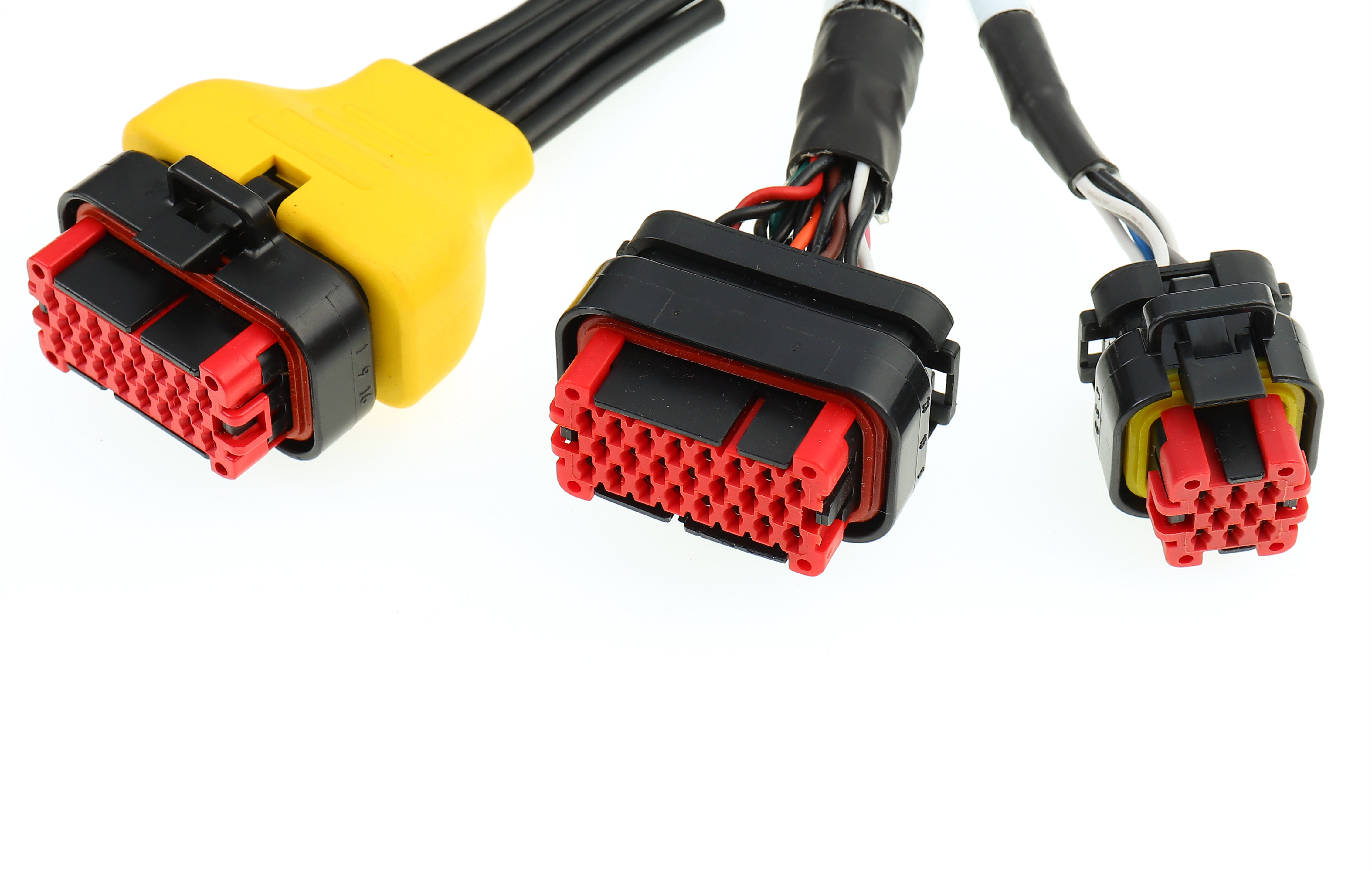 Красное собрание проводки провода 24awg с обслуживаниями OEM/Odm для автомобиля