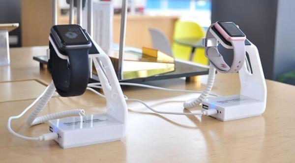 COMER desk display support holders smart watch anti-theft alarm display with alarm