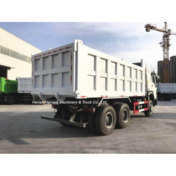 Howo Middle Lifting 6x4 30 Ton Left Hand Drive 371hp Diesel Dump Truck