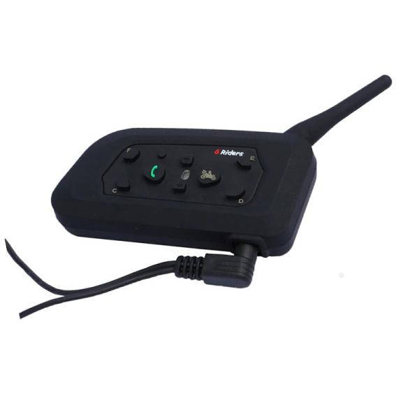 Intercomunicador do rádio da motocicleta de FM do que responde de V6 1200 M o auto Waterproof 300 horas à espera
