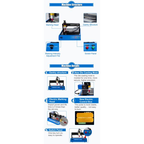 400 Вт HRA93 Металлическая электрическая маркировочная машина для табличек и знаков