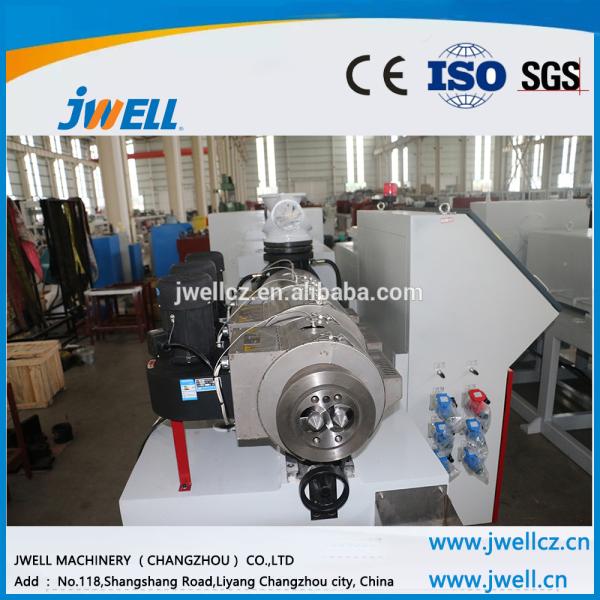 Ligne d'isolation thermique de PVC de Jwell en carton ondulé et d'étape-toiture d'extrusion