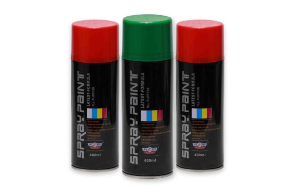 10mins Drying ISO90001 400ml Aerosol Spray Paint Metallic Wood