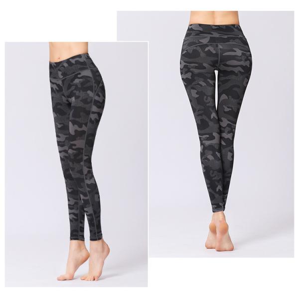 Изготовленная на заказ ткань напечатала гетры йоги