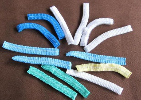 Strong Practicability SMS Disposable Bouffant Surgical Caps Wide Range Of Uses