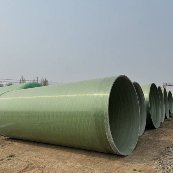 Anti Corrosion Fiber Glass Tubing Long Service Life Replacement For Steel Pipe