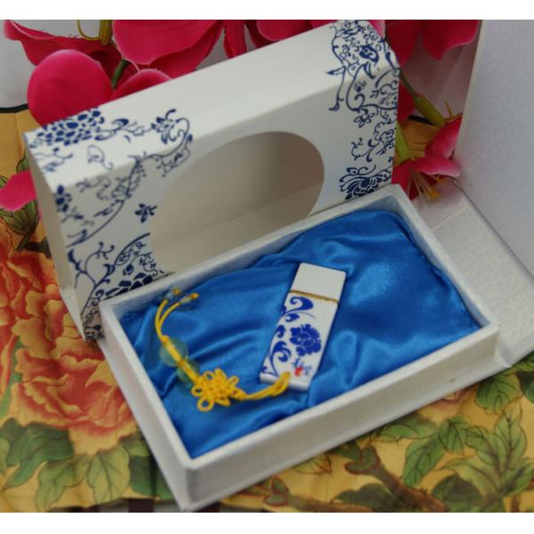 1GB~32GB blue and white porcelains  Chinese style USB Flash Drives supply OEM