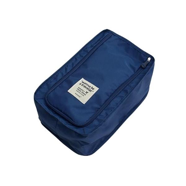 Travel Shoe Storage Custom Promotional Bags Double Layers For Several Pairs