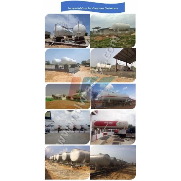 Топливозаправщик переноса пропана рынка DRC тележки газа HOWO 5CBM LP bobtail