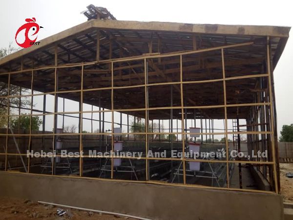 Клетка птицы Semi автоматических птиц клетки 15000 слоя птицы ручная в радужке Нигерии