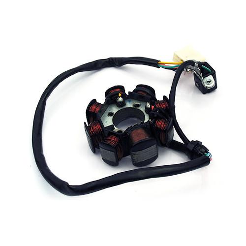 100% Copper Motorcycle Magneto Coil 8 Poles Type Stator Motorcycle Part
