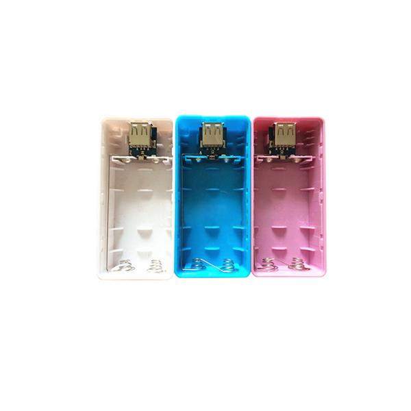 Набор банка силы батареи цифрового дисплея 2*18650 с 2 выходами USB 5V
