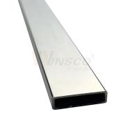 TP 201 304 316 Pipe plate inox 0.4 mm-2.0 mm Épaisseur tube rectangulaire en acier inoxydable 30 mmx10 mm