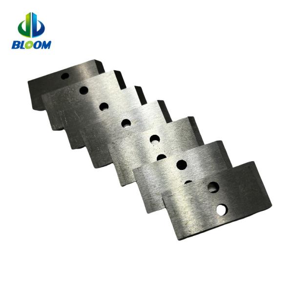 Custom Blade Special Shaped Small Industrial Machine Knife For Food Packaging Plastic Recycling SS Steel Wear Resistance