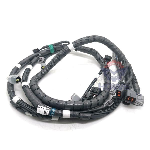 JCB220 Peças de linha de escavadeira 4HK1 Arnês de fiação do motor 721/12347 com alta garantia