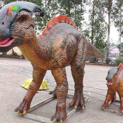 Vida do parque temático - modelo realístico For Amusement Park do dinossauro de Parasaurolophus do dinossauro Animatronic do tamanho
