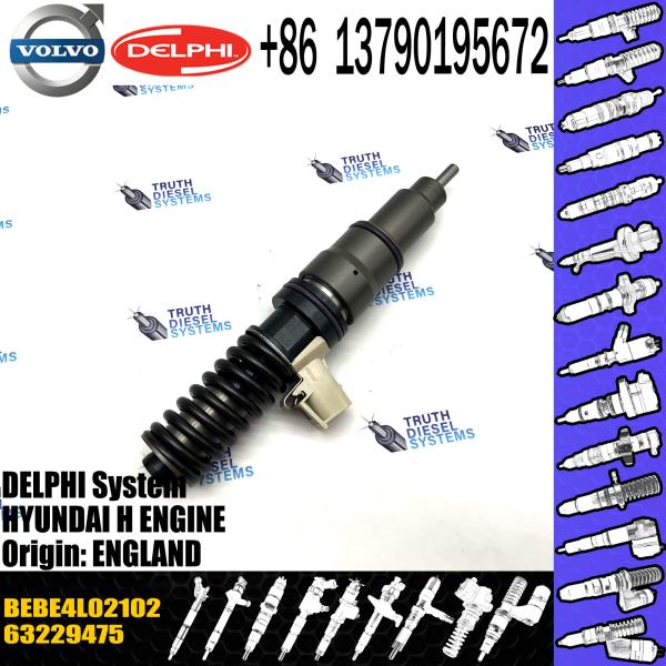 Inyector común diesel del carril de DELPHI Fuel Injector BEBE4L02001