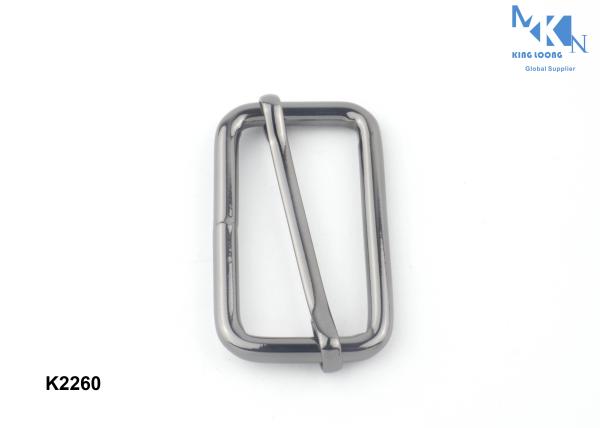 Custom Logo Brushed Metal Belt Pin Buckle For Belt Bag Handbag Eco - Friendly