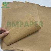 Alta resistência Boa extensão 70 90 GSM Papel Kraft Castanho Resistência à explosão