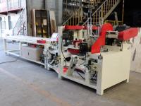 Machine automatique de blocage des pieds, machine à piquer les pieds, machine à clouer des blocs de palettes en bois