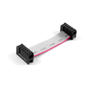1.0mm 1.27mm 2.0mm 2.54mm pitch high quality Gray flat flex IDC cable ODM/OEM welcomed